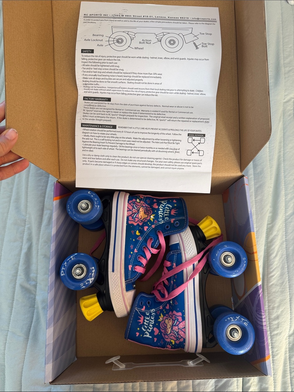 Little Princess Pixie Roller Skates